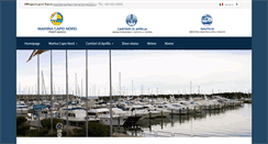 Desktop Screenshot of marinacaponord.it